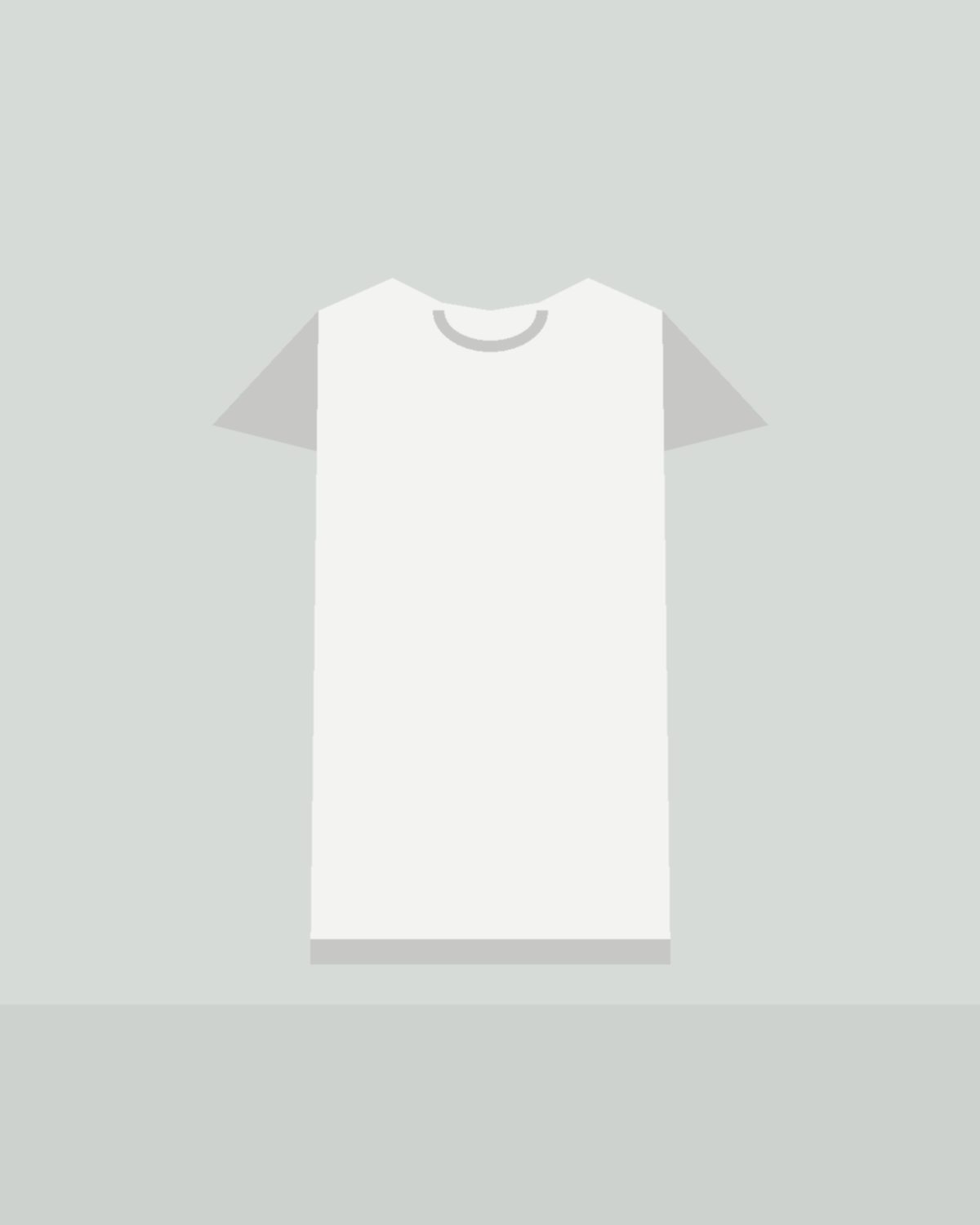 Oneman Premium T-Shirt in White, front